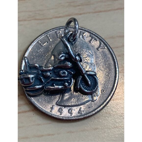 Motorcycle Sterling Silver Jewelry #travel #cycle - Picture 3 of 3